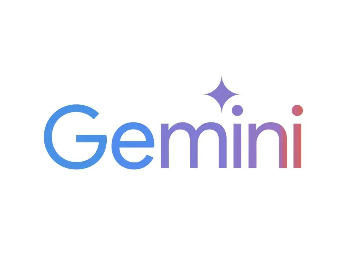  The Gemini logo features the word 