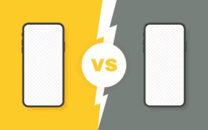 comparison of two mobile apps