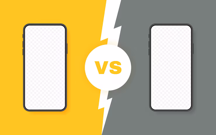 comparison of two mobile apps